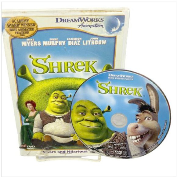 Shrek (DVD, 2003, Full Frame)  Mike Myers - Picture 2 of 4